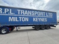 MONTRACON 45ft TRI AXLE CURTAINSIDE TRAILER ON AIR - 4