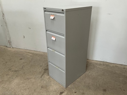 BISLEY 4 DRAWER FILING CABINET