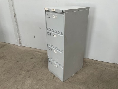 4 DRAWER FILING CABINET