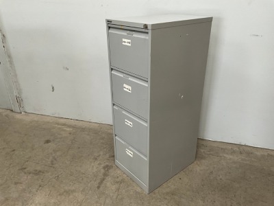 BISLEY 4 DRAWER FILING CABINET