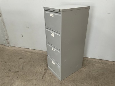 BISLEY 4 DRAWER FILING CABINET