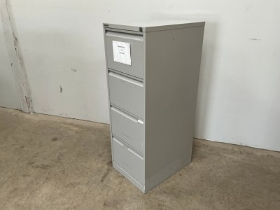 BISLEY 4 DRAWER FILING CABINET