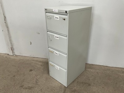 GO 4 DRAWER FILING CABINET