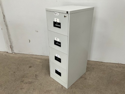  4 DRAWER FILING CABINET
