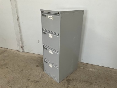 BISLEY 4 DRAWER FILING CABINET