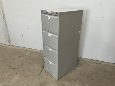 BISLEY 4 DRAWER FILING CABINET