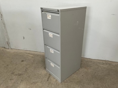 BISLEY 4 DRAWER FILING CABINET