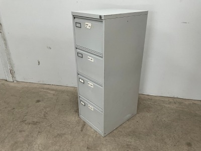 4 DRAWER FILING CABINET