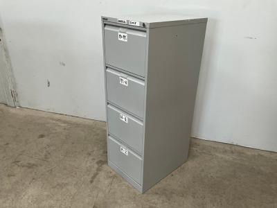 BISLEY 4 DRAWER FILING CABINET