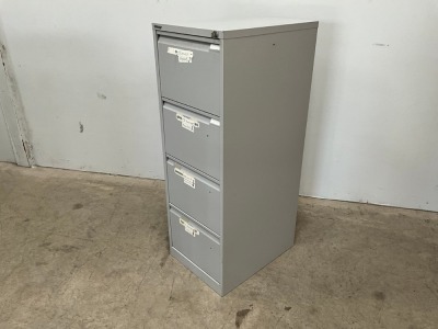 BISLEY 4 DRAWER FILING CABINET