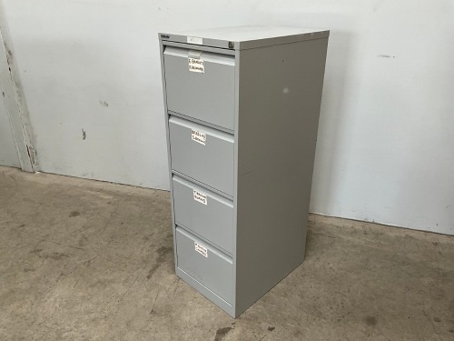 BISLEY 4 DRAWER FILING CABINET