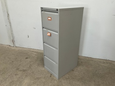 BISLEY 4 DRAWER FILING CABINET