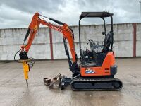 HITACHI ZAXIS ZX19U-6 1.9 TON MINI DIGGER - 2