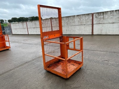 APPROX. 3ft x 3ft INVICTA MAN BASKET SAFETY CAGE