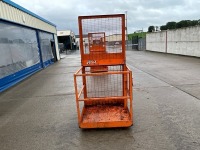 APPROX. 3ft x 3ft INVICTA MAN BASKET SAFETY CAGE - 2