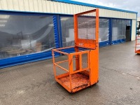 APPROX. 3ft x 3ft INVICTA MAN BASKET SAFETY CAGE - 3