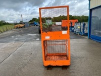 APPROX. 3ft x 3ft INVICTA MAN BASKET SAFETY CAGE - 6