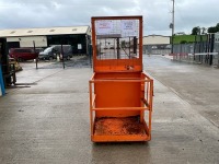 APPROX. 3ft x 3ft INVICTA MAN BASKET SAFETY CAGE - 2
