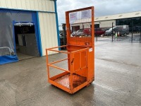 APPROX. 3ft x 3ft INVICTA MAN BASKET SAFETY CAGE - 3