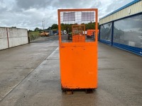 APPROX. 3ft x 3ft INVICTA MAN BASKET SAFETY CAGE - 6