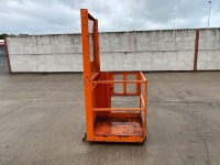 APPROX. 3ft x 3ft INVICTA MAN BASKET SAFETY CAGE - 9
