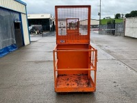 APPROX. 3ft x 3ft INVICTA MAN BASKET SAFETY CAGE - 2