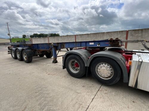 MONTRACON 40ft TRI AXLE SKELLY TRAILER  ON AIR