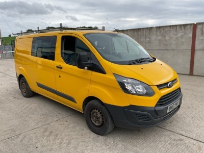 FORD TRANSIT CUSTOM 290 L2 2.0 TDCI 130PS CREW VAN 