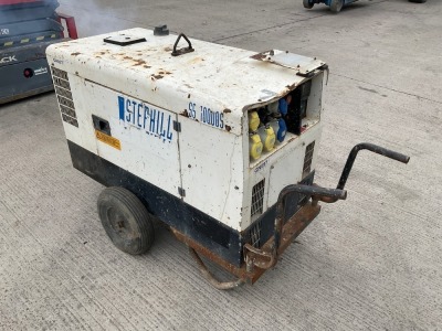 STEPHILL SD10000S 10KVA MOBILE DIESEL GENERATOR