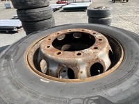 4No. 10 STUD RIMS & PART WORN TYRES - 2