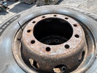 4No. 10 STUD RIMS & PART WORN TYRES - 2