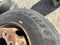 4No. 10 STUD RIMS & PART WORN TYRES - 3