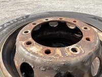 5No. 10 STUD RIMS & PART WORN TYRES - 2