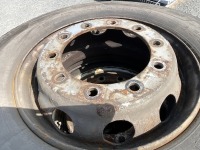 4No. 10 STUD RIMS & PART WORN TYRES - 2