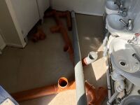 APPROX. 24ft x 12ft STEEL CLAD COMBI TOILET SHOWER BLOCK - 11