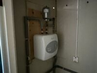 APPROX. 24ft x 12ft STEEL CLAD COMBI TOILET SHOWER BLOCK - 17