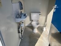 APPROX. 24ft x 12ft STEEL CLAD COMBI TOILET SHOWER BLOCK - 21
