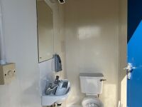 APPROX. 24ft x 12ft STEEL CLAD COMBI TOILET SHOWER BLOCK - 22