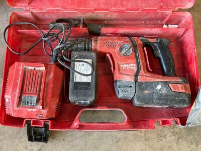 HILTI TE6 36v CORDLESS HAMMER DRILL