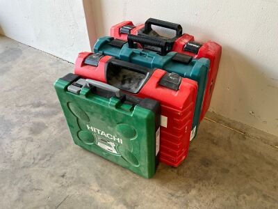 4No. ASSORTED DRILL CASES