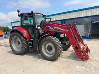 CASE LUXXUM 120 4WD TRACTOR & FRONT LOADER - 12