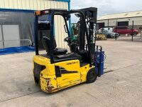 HYUNDAI 15BTR-9 1.5 TON 3 WHEELED BATTERY FORKLIFT - 5