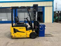 HYUNDAI 15BTR-9 1.5 TON 3 WHEELED BATTERY FORKLIFT - 6