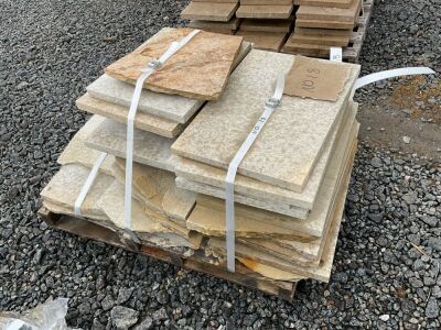 PALLET TO INC. APPROX 3Sqm YORK SANDSTONE PAVING 
