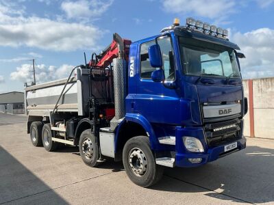 DAF CF440 8X4 32 TON TIPPER GRAB LORRY