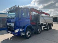 DAF CF440 8X4 32 TON TIPPER GRAB LORRY - 3