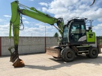 HITACHI ZX145W-6 17 TON RUBBER WHEELED EXCAVATOR - 2