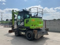 HITACHI ZX145W-6 17 TON RUBBER WHEELED EXCAVATOR - 3
