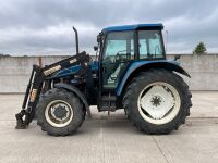 NEW HOLLAND TS110 4WD TRACTOR & FRONT LOADER - 2