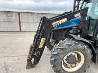 NEW HOLLAND TS110 4WD TRACTOR & FRONT LOADER - 3